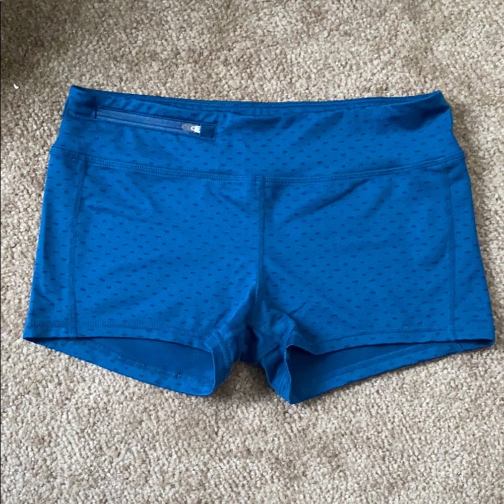 oiselle Blue Athletic Shorts